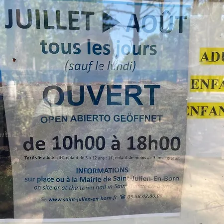 A Saint-julien 40 M² Avec Vue Jardin Apartmán Saint-Julien-en-Born